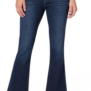 HUDSON JEANS Collin Midrise Bootcut Crop, Dark Denim, Size 30